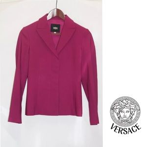 VERSACE CLASSIC LAPEL COLLAR BLAZER JACKET SIZE S